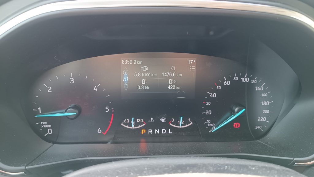 unutrašnjost auta ford focus apex driving najam auta